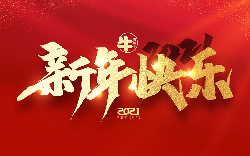 麗水市第二建筑工程有限公司祝全國人民2021年新年快樂??！